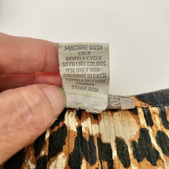 Phases Vintage House Dress Animal Print Size Small - Picture 11 of 11